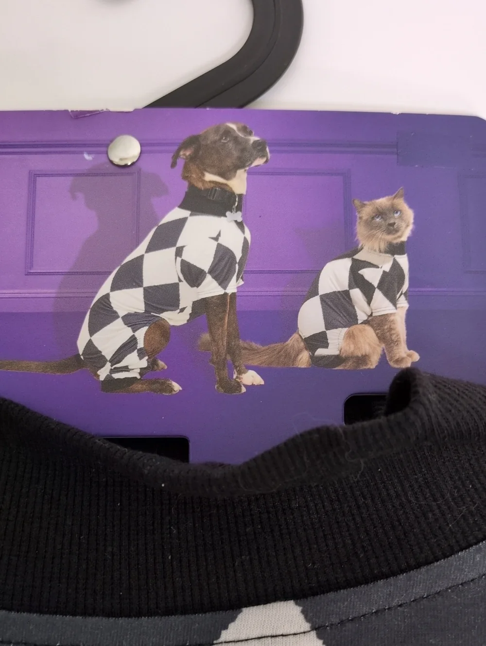 NWT Bootique Large Harlequin Diamond Pet Pajamas Halloween Dog Jumpsuit Petco